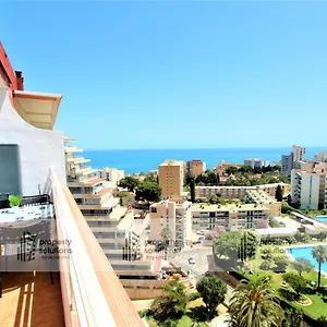 Europark - ático Con Vista Al Mar- Piscina Y Playa- Excelente Wifi Benalmádena